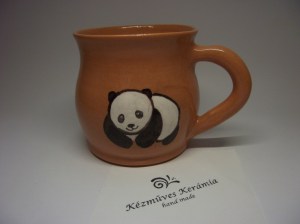 Pandás bögre